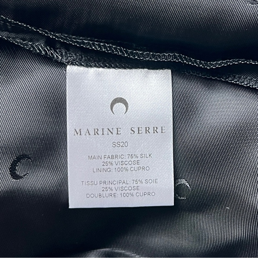 Marine Serre Devore Dress - sz Small - Picture 10 of 11